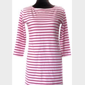 VINEYARD VINES Pink Stripe Knit Dress Pink EUC XS